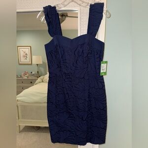 Lilly Pulitzer True Navy Sarafina Dress